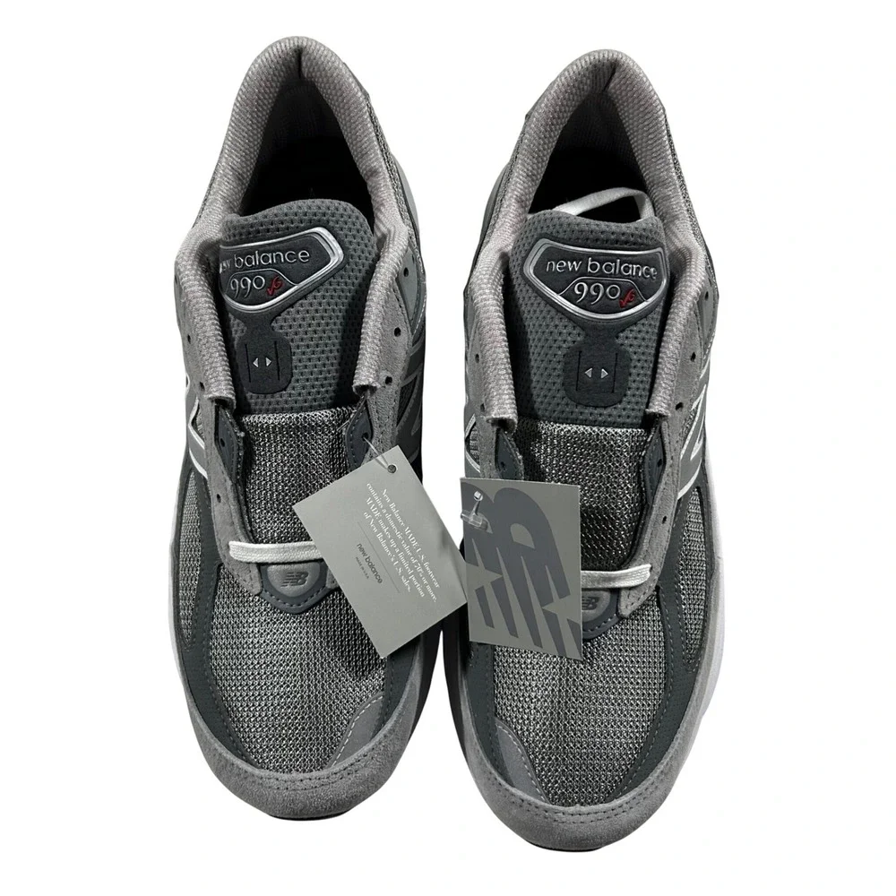 New Balance 990v6 Running Shoes Mens Size 10 Grey Made in USA M990GL6 Sneaker